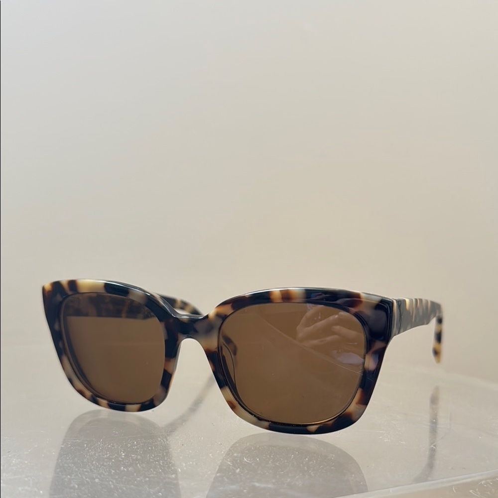 Warby Parker Brown Tortoiseshell Square Sunglasses